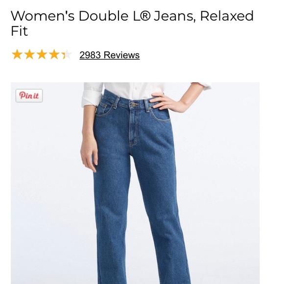 L.L. Bean | Jeans | Ll Bean Double L 